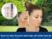 Kem trị nám Eucerin phù hợp với nhiều loại da