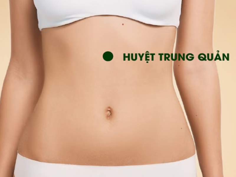 Huyệt Trung quản
