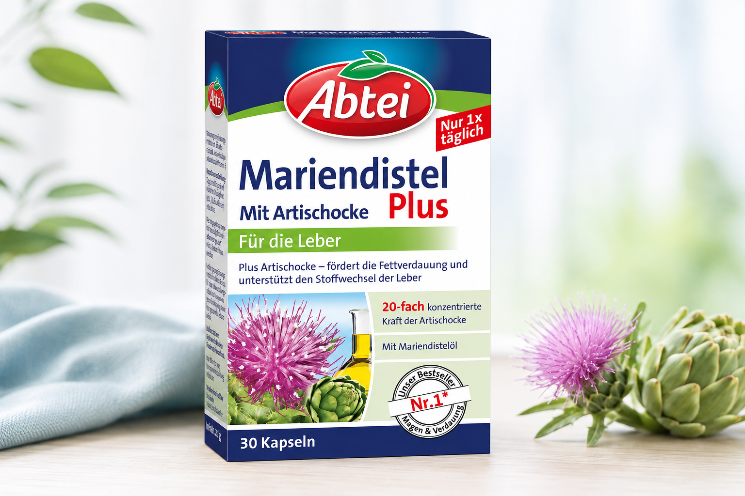 Thuốc bổ gan của Đức Abtei Mariendistel Plus