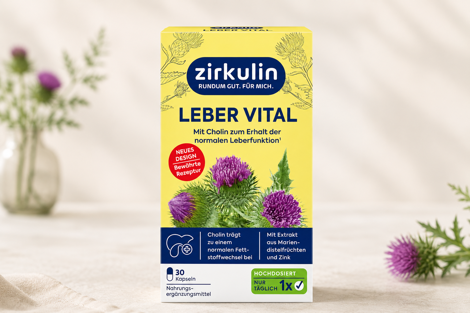 Thuốc bổ gan Đức Zirkulin Leber Vital