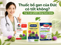 Thuốc bổ gan của Đức có tốt không? Top 3 sản phẩm đáng tham khảo